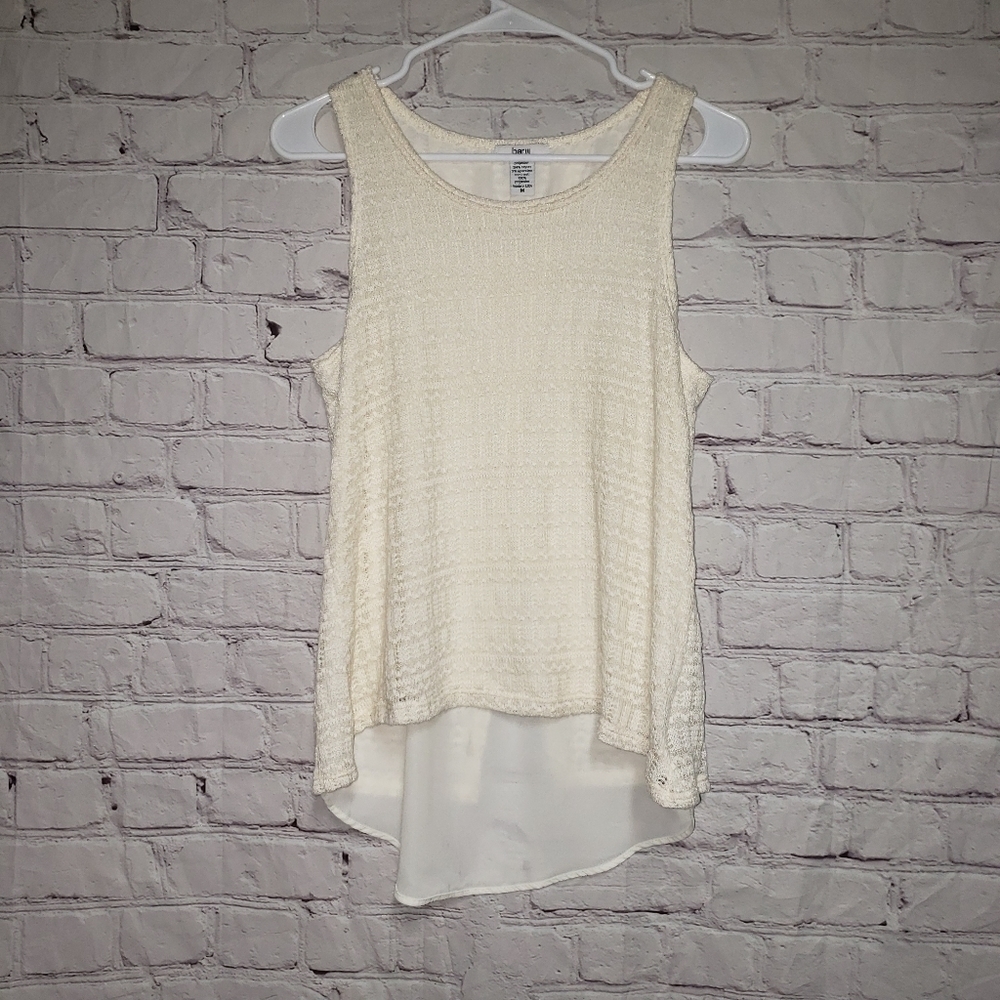 5 For $10 BAR III Knit Faux Layered Sleeveless Blouse